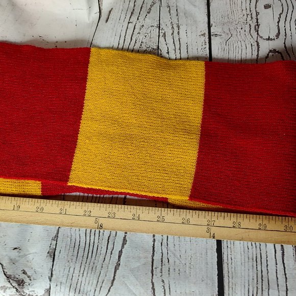 Harry Potter Gryffindor leather crest Scarf 60" costume Halloween - Picture 4 of 5